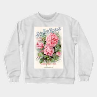 Scott's Roses, Seed Catalogue Crewneck Sweatshirt